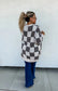 Checkered Miley Dot Cardigan in Four Colors