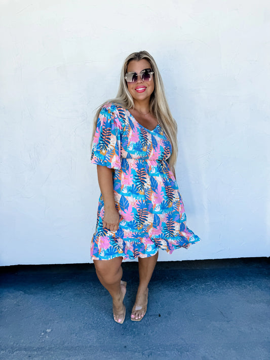 Cabana Floral Dress