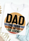 Dad The Legend Bella Canvas T-Shirt