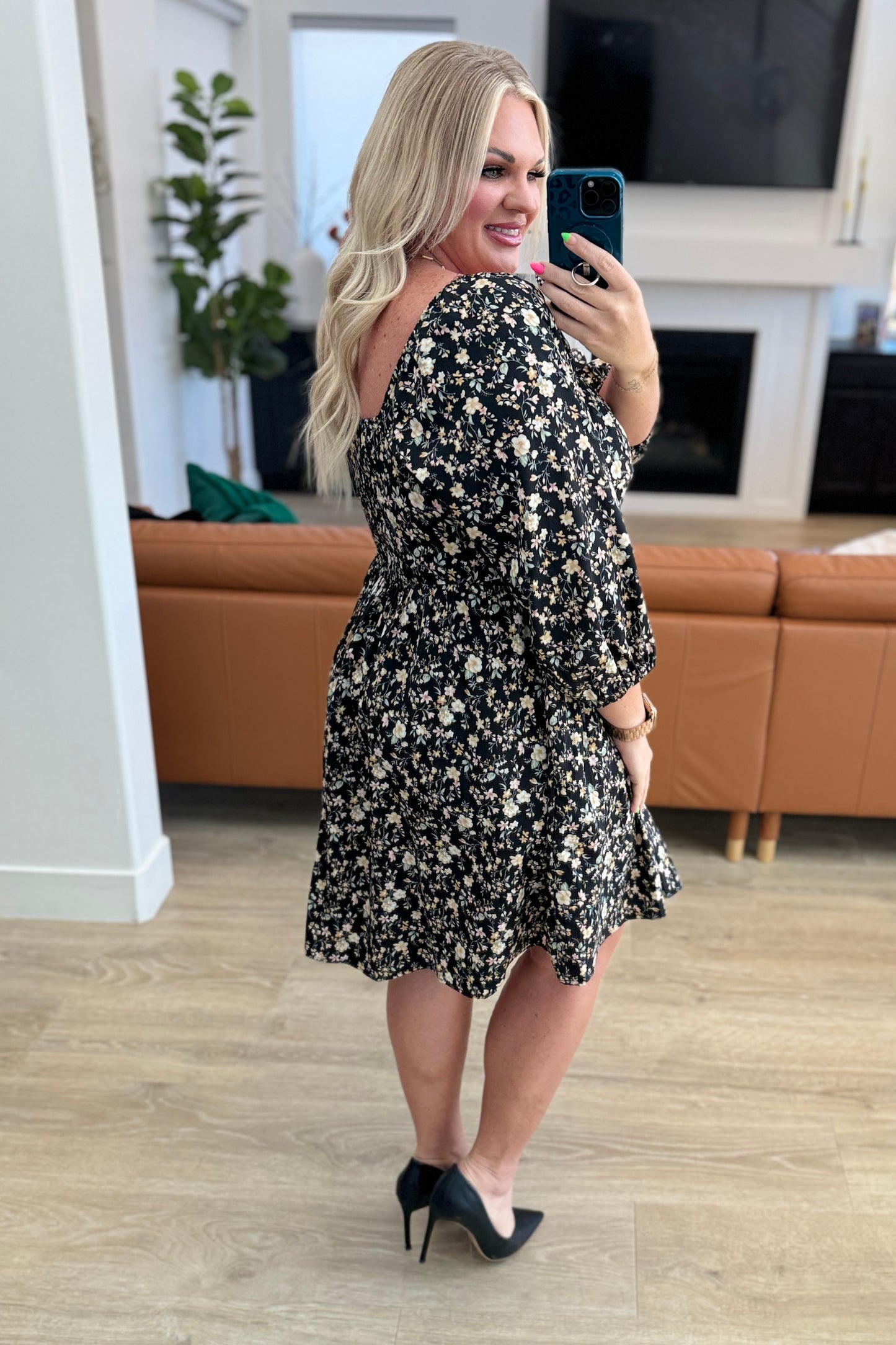 Back to the Start Floral Dress