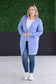 Madison Cozy Cardigan - Blue