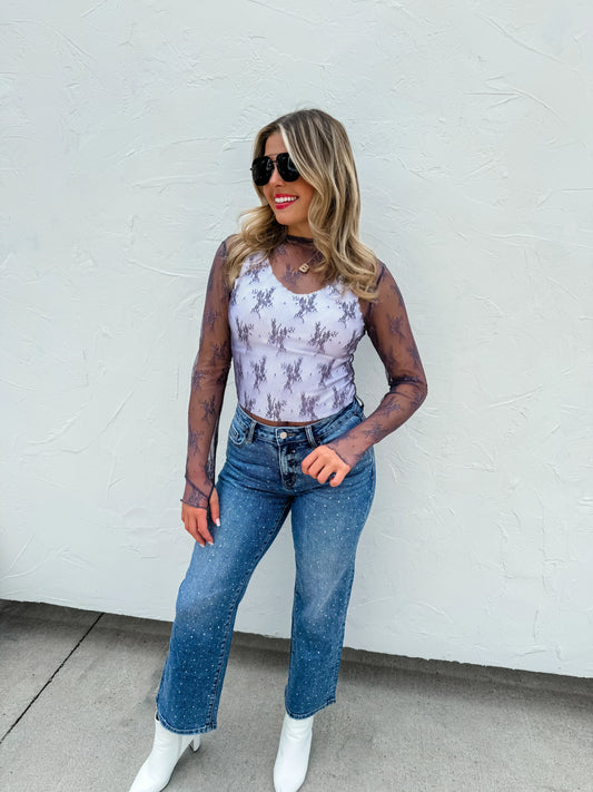 Roxy Lace Top in Six Colors