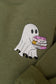 PREORDER: Embroidered Reading Ghost Sweatshirt