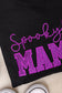 PREORDER: Embroidered Spooky Mama Applique Sweatshirt