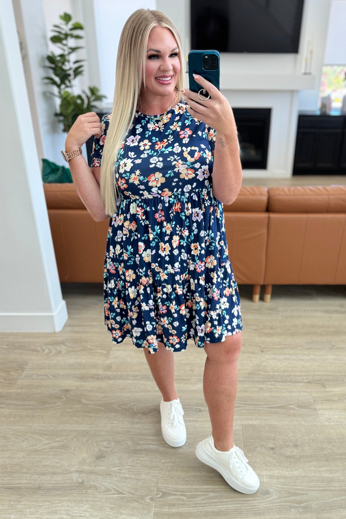 French Friday Floral Dress