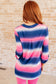 Lizzy Top in Blue and Pink Haze