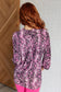 Lizzy Top in Magenta Abstract Animal Print- 8/29/2024