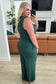 Hilary Wide Leg Jumpsuit in Green