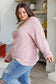 OUTLET: Plush Feelings V-Neck Sweater (Small)