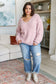 OUTLET: Plush Feelings V-Neck Sweater (Small)