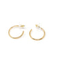 Super Hoops - Wholesale Joyce 1 inch Hoops Gold 