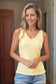 Yellow Timeless Basics Tank