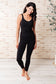 Way to Push Active Bodysuit in Black