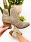 Fiera Booties in Gold