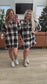 Make it Right Plaid Shirt Dress