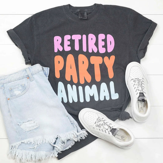 Retired Party Animal Graphic Tee