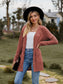 Ribbed Button-Up Cardigan with Pockets - 7 Colors!!