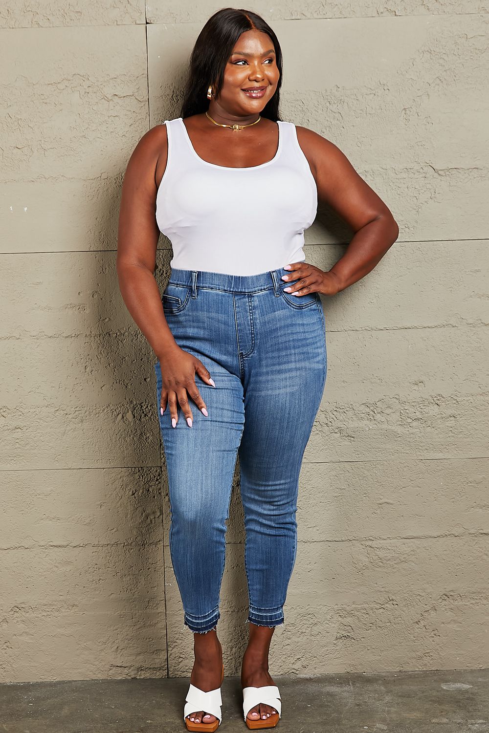 Judy Blue Plus Size High Rise Skinny Jeans