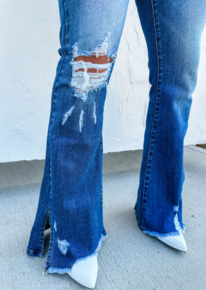 PREORDER: Diesel Split Hem Jeans Regular 32" Inseam