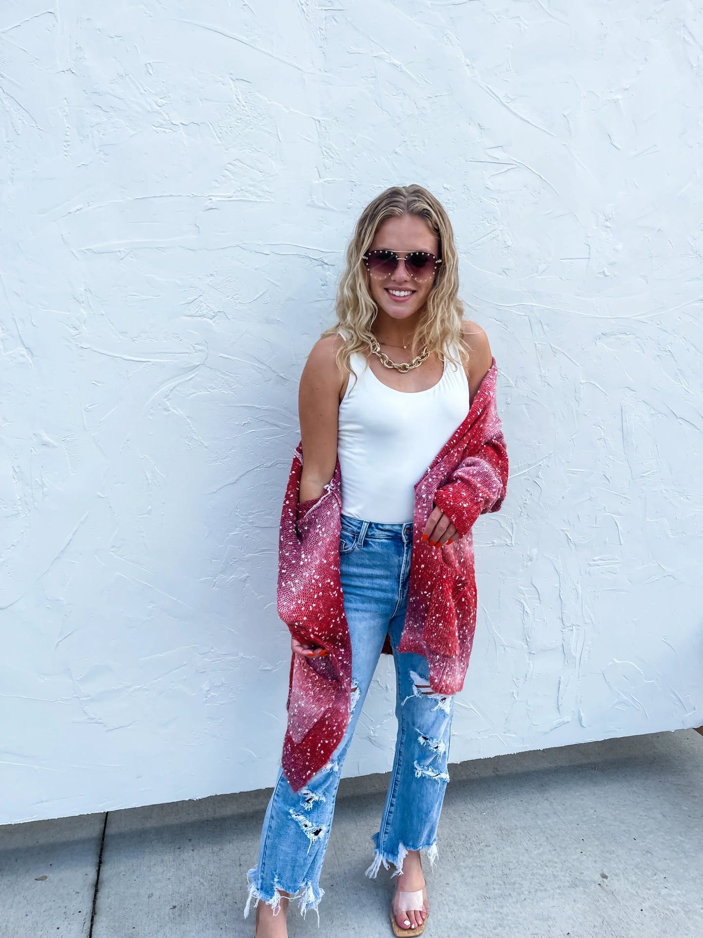 Starstruck Ombre Cardigan in Three Colors