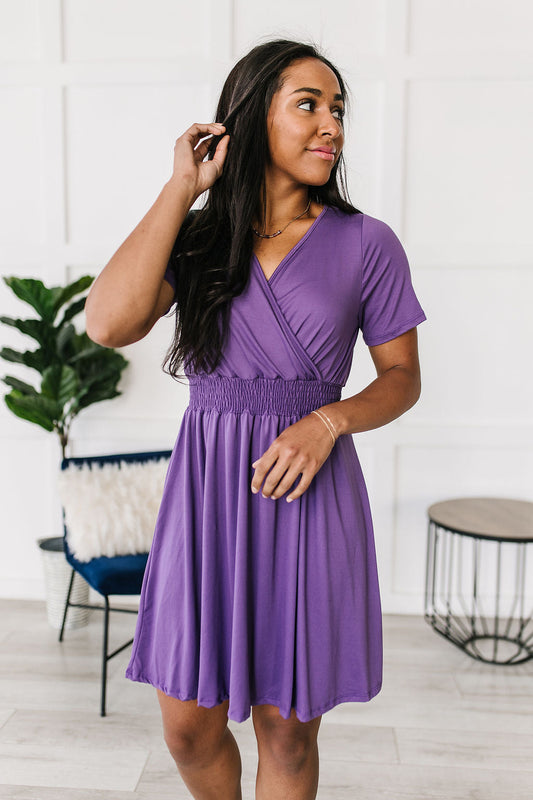 Miss Independent V-Neck Dress