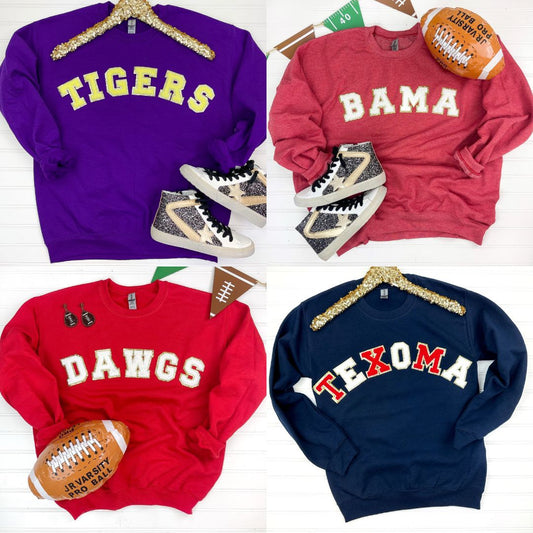 Game Day Patch Sweatshirt