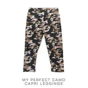 My Perfect Camo Capri Leggings
