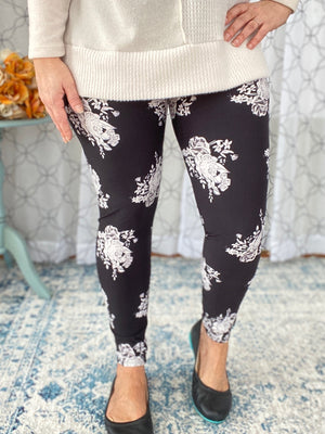 Find Yourself in Floral Leggings